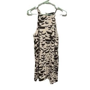 Fab’rik abstract sleeveless spaghetti strap dress medium